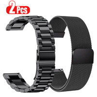 20mm 22mm Metal Magnetic Strap For Mibro Lite2 A1 X1 Smart Watch Stainless Steel Watchband For Mibro C2 Lite Color Air Bracelets