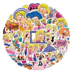 10/30/50pcs Cute Disney Anime Lizzie Mcguire Stickers for Kids DIY Laptop Diary Funny Girls Cartoon Decals Sticker Kids Gift Toy