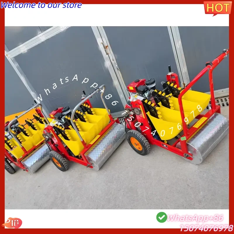 2026 Agricultural Machinery Garlic Seeding Planting Machine Engine Garlic Planter 2-15 Rows Precision Planter