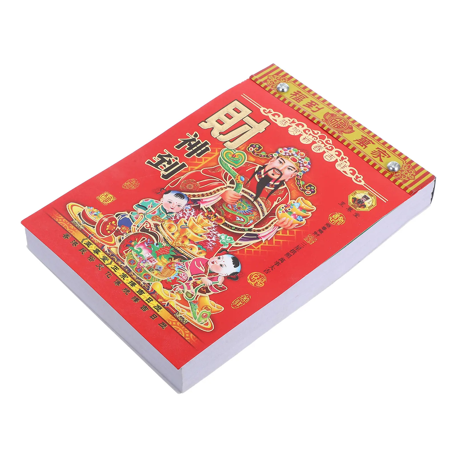 

Chinese Daily 2026 Tear-Off Lunar Year of The Horse Wall Hanging Calendar Traditional Fengshui Decor Horse