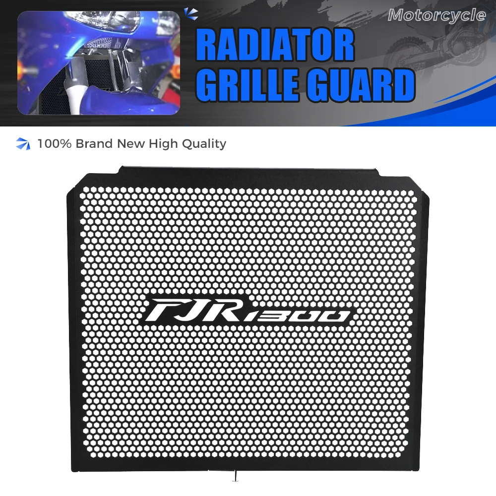 Motorcycle Radiator Guard Engine Cooler Grille Cover Protection For Yamaha FJR1300 FJR 1300 2001-2024 2023 2022 2021 2020 2019