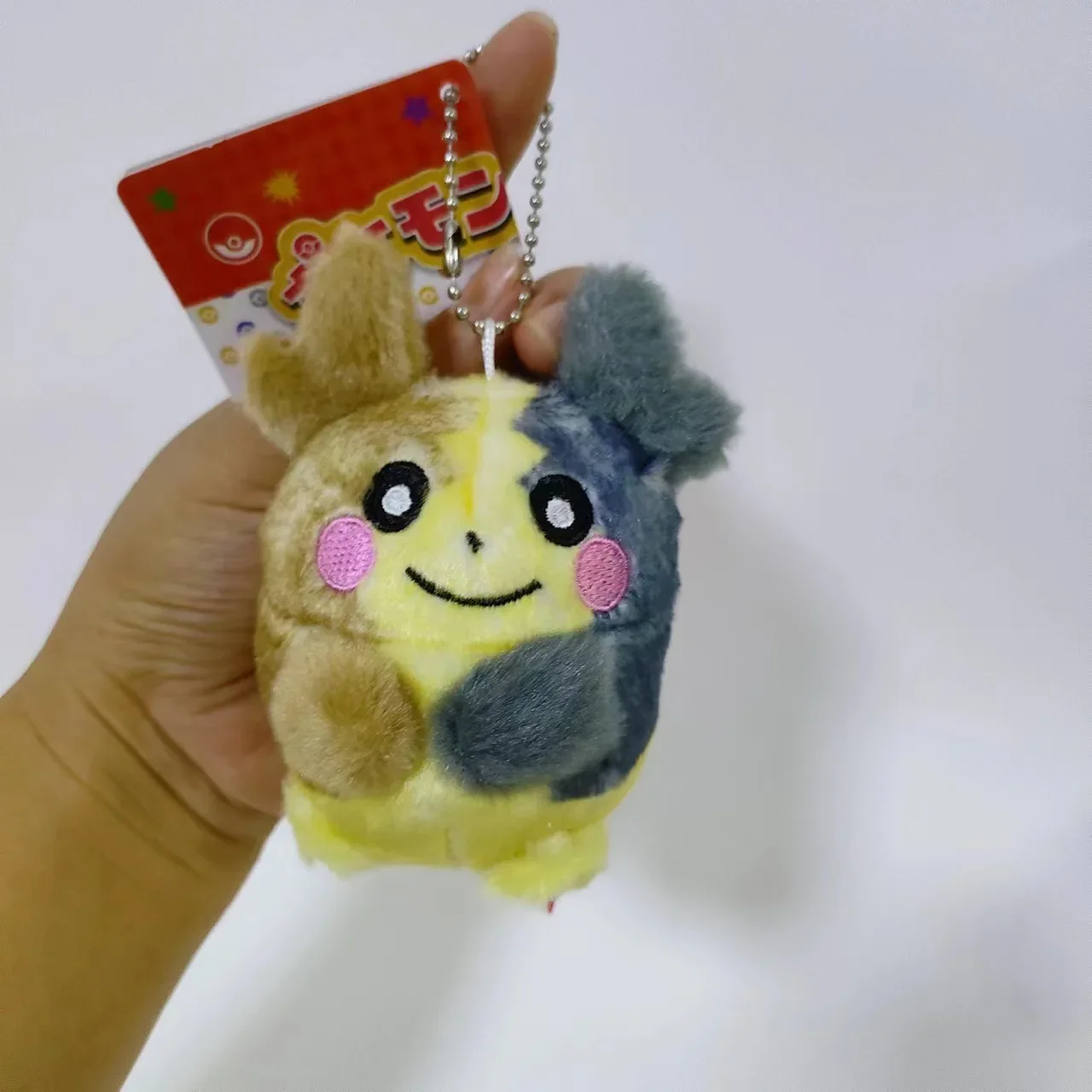 10pcs/lot Morpeko 12cm Plush Stuffed Toys Doll Toy Keychain Pendant for Gifts