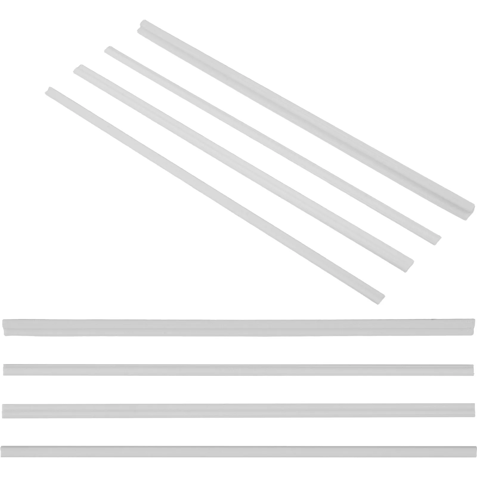 

8Pcs Miniature Dollhouse Skirting Board Decorative Molding Trim DIY Craft Accessories for Micro Landscape Decorative Trim