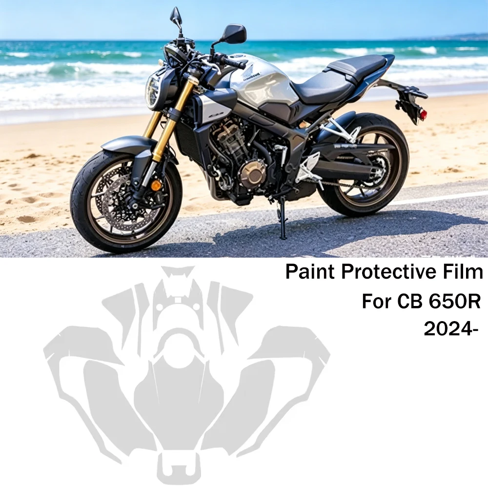 For HONDA CB650R TPU PPF Protective Film Scratch Resistant Self-Healing Full Body Paint Protection GLOSSY MATTE CB 650 R 2024-