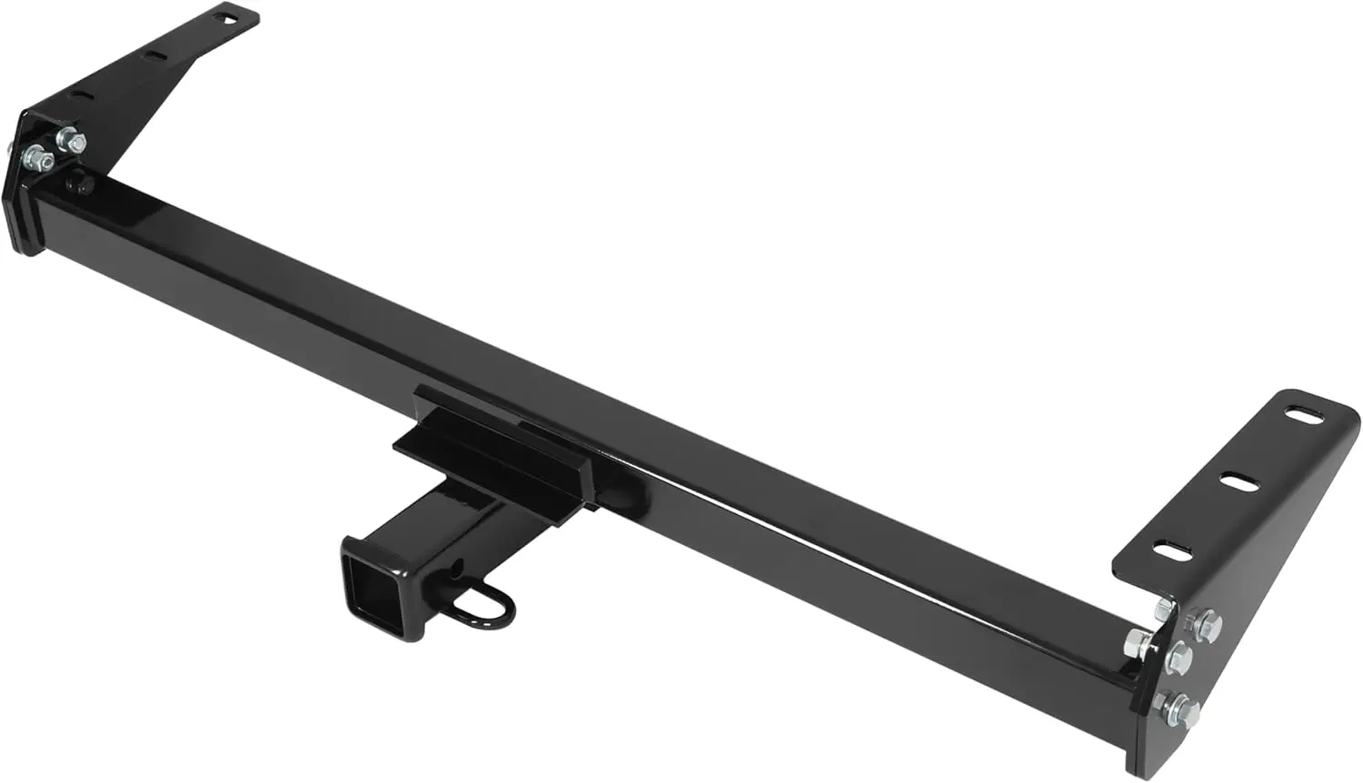 

2" Trailer Hitch Receiver for 2005-2024 Suzuki Equator & Nissan Frontier, Black Powder Coated Steel Tow Hitch