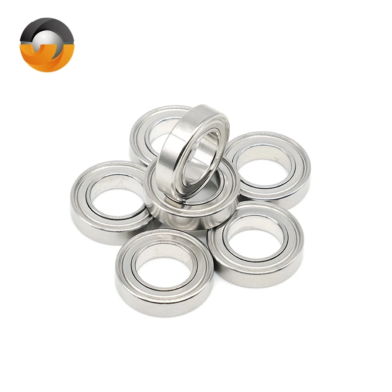 S6800ZZ 10x20x5mm Bearing 10Pcs ABEC-9 Stainless Steel Ball Bearing S2010ZZW5 Corrosion Resistant Fishing Reel Bearing