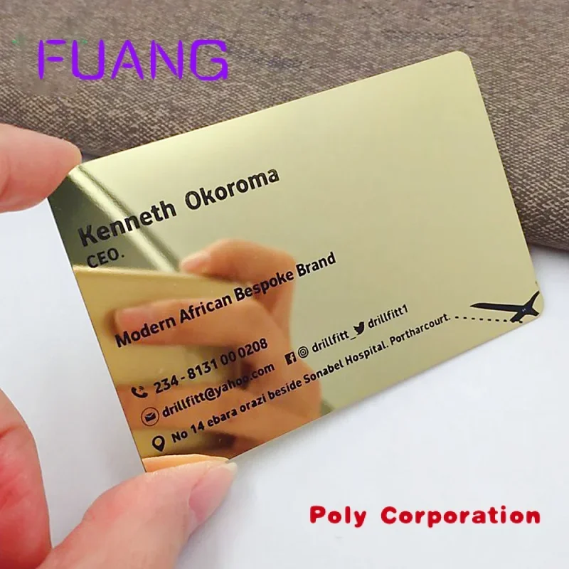 بطاقة أعمال من الألومنيوم ، بطاقة أعمال معدنية للطباعة ، الأكثر مبيعًا ، جودة ممتازة ، مخصص