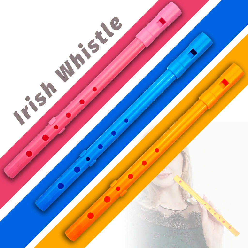 LOOK D Key 6 Holes ABS Flute Irish Tin whistle Flute Ireland Woodwind Musical Instrument Flauta Mini Flute Free Shipping