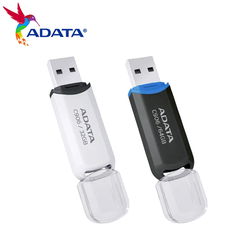 USB-флеш-накопитель Adata C906, 32-64 Гб, USB 2,0