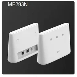 ZTE MF293N 언락 와이파이 라우터, 2.4GHz 4G LTE CAT4, 150Mbps 지원, 32 명의 사용자 무선 라우터, 인기 판매