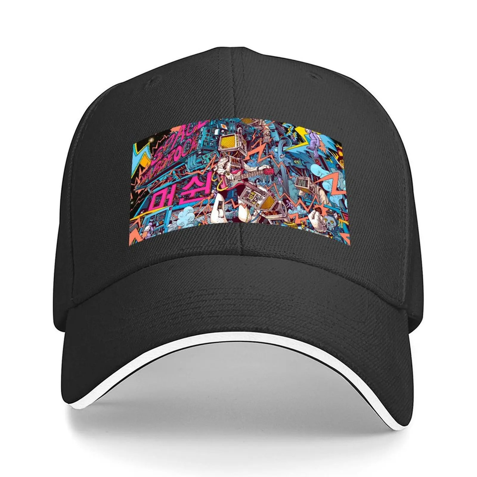 

space hard rock Baseball Cap derby hat Anime Hat New Hat hiking Boy Women's