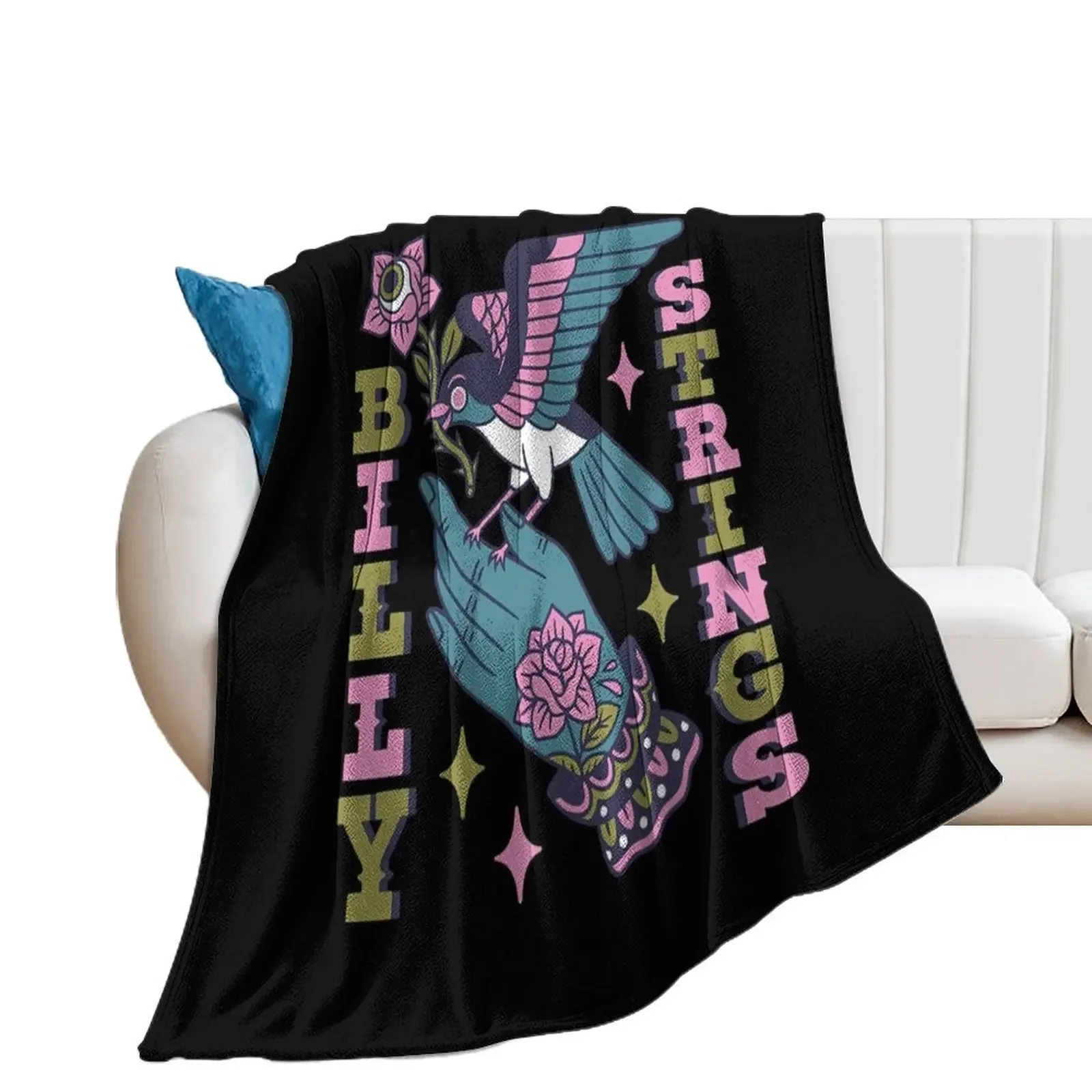 

Billy Strings Bird Throw Blanket Baby Softest Blankets