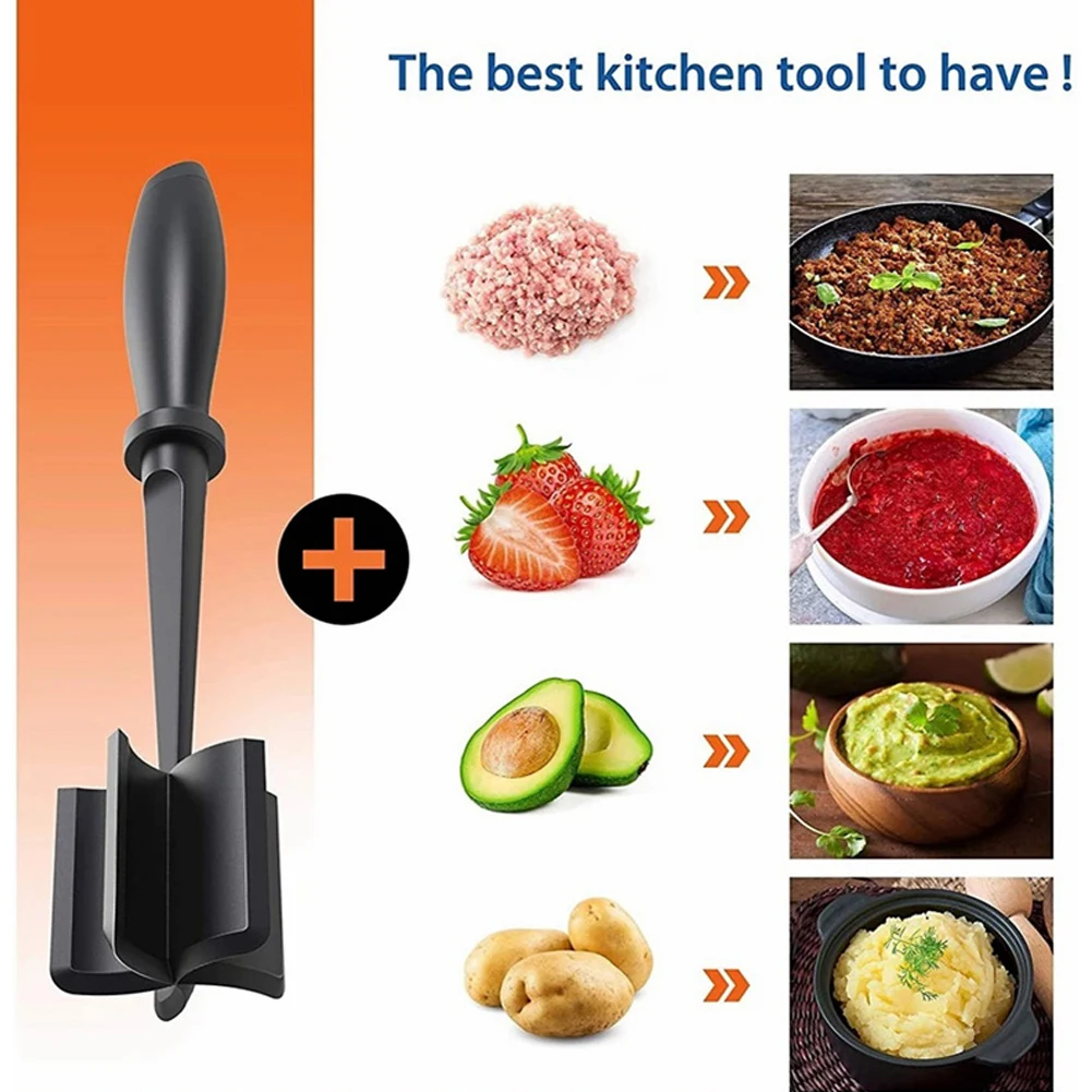 Multipurpose Meat Chopper Labor-saving Ground Beef Smasher Kitchen Tool