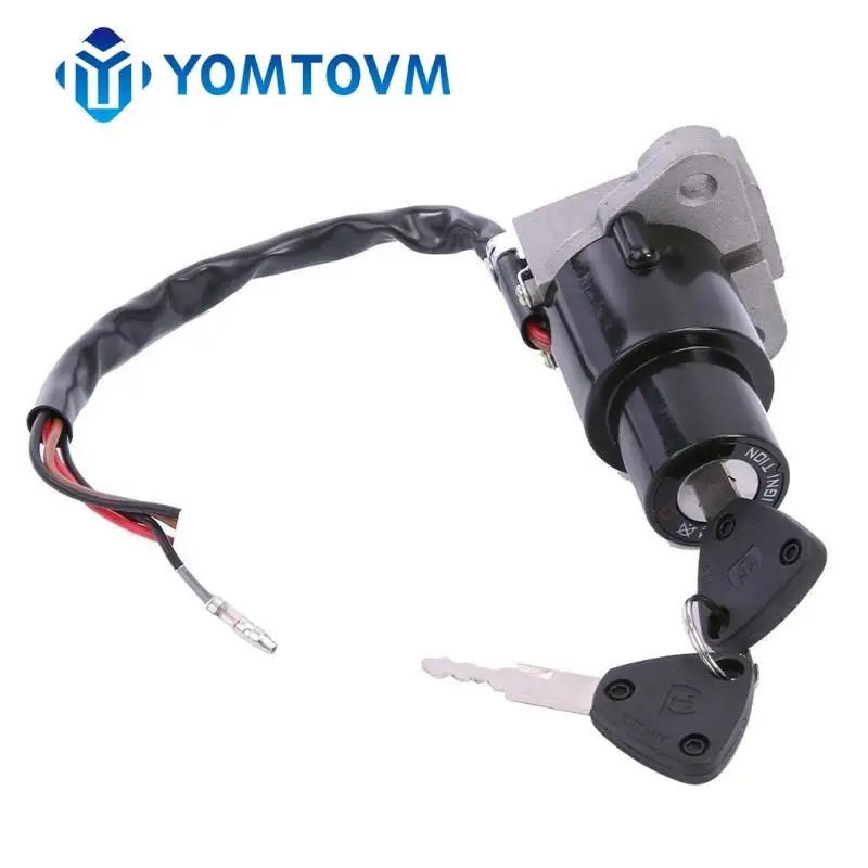 Motorcycle Ignition Switch Lock Keys For Yamaha DT125R XT600KN TZR250 FJ600 XJ750