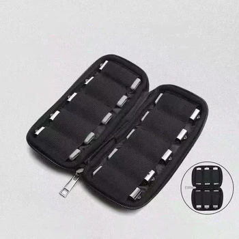 طبقة مزدوجة محرك فلاش USB حافظة USB عصا محرك حمل حقيبة USB محرك أقراص على شكل إبهام حافظة رقاقة ذاكرة USB ملحقات إلكترونية