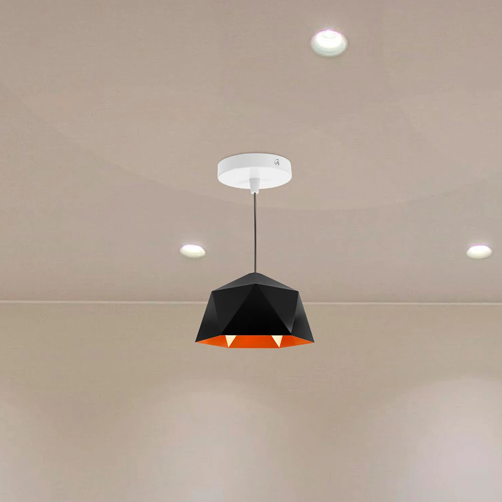 

2pcs Metal Electroplated Canopy Sturdy Lightweight Pendant Base Easy Installation Replacement Part Chandelier Lighting Fixture