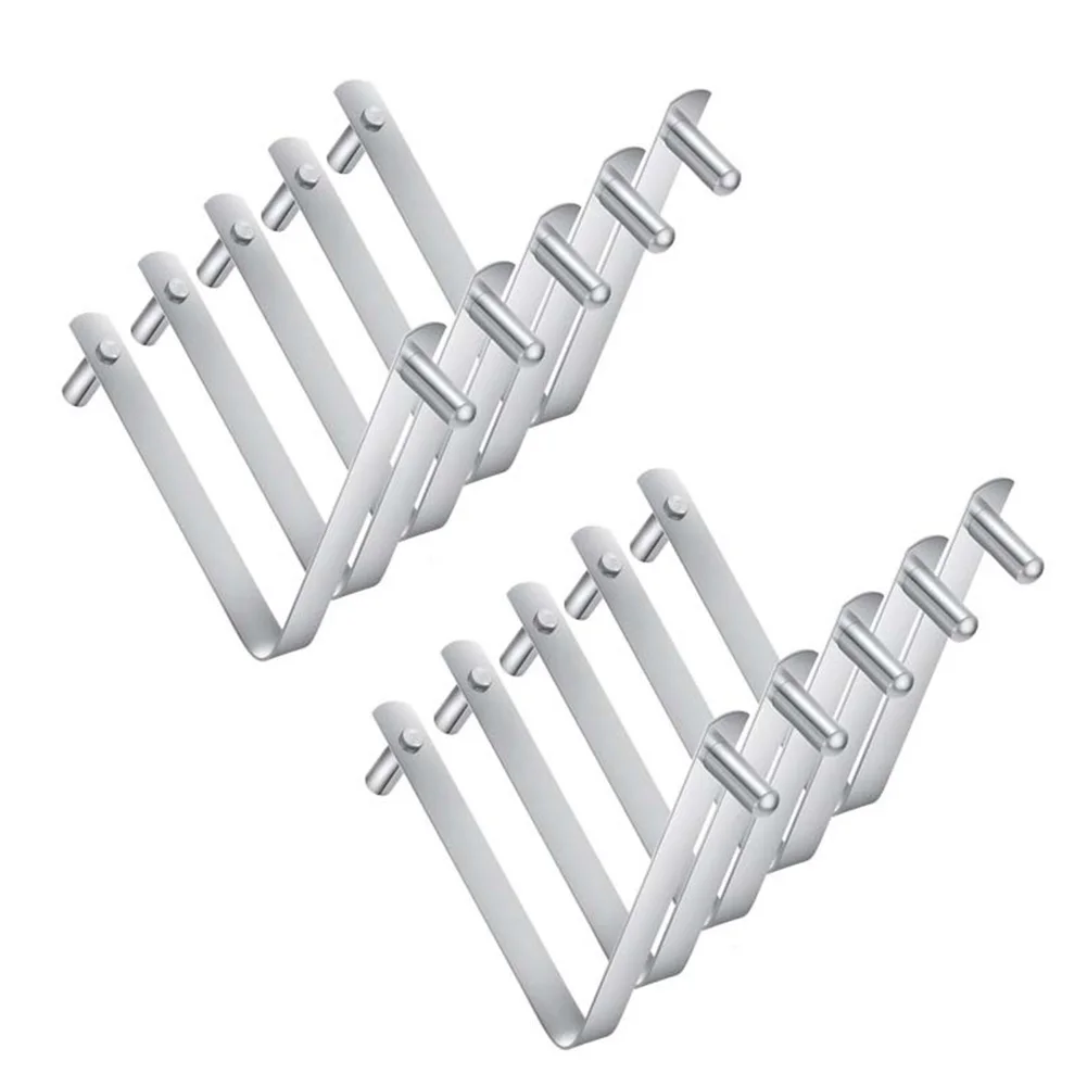 Attachments For Pool Brushes 6*1.2*0.45cm Pool Pole Clips Enhances Maintenance Experience Rust-resistant Material