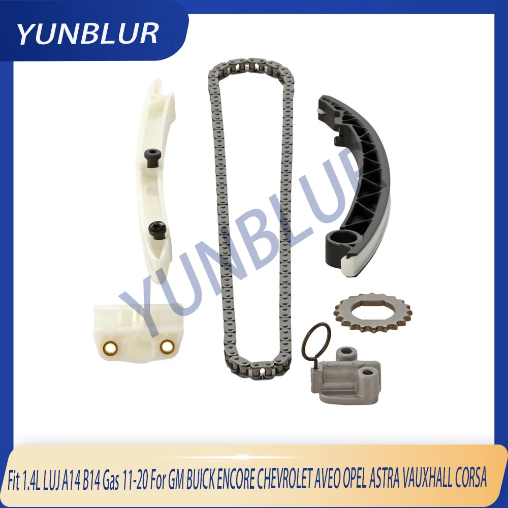 

Timing Chain Kit Fit 1.4L LUJ A14 B14 Gas 11-20 For GM BUICK ENCORE CHEVROLET AVEO OPEL ASTRA VAUXHALL CORSA 1.4L Engine Parts