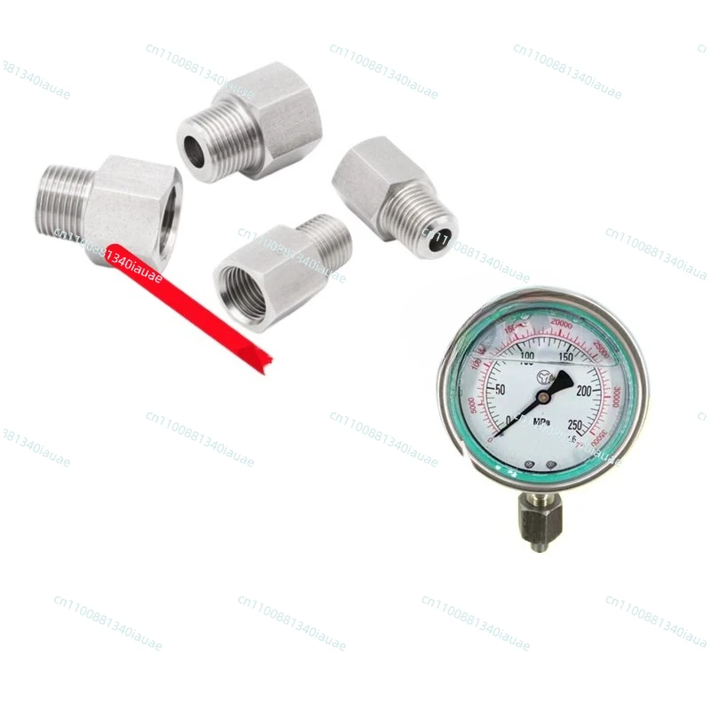Electric Fuel Injection Pump Plunger Oil Circuit Test Pressure Gauge 60-600mpa