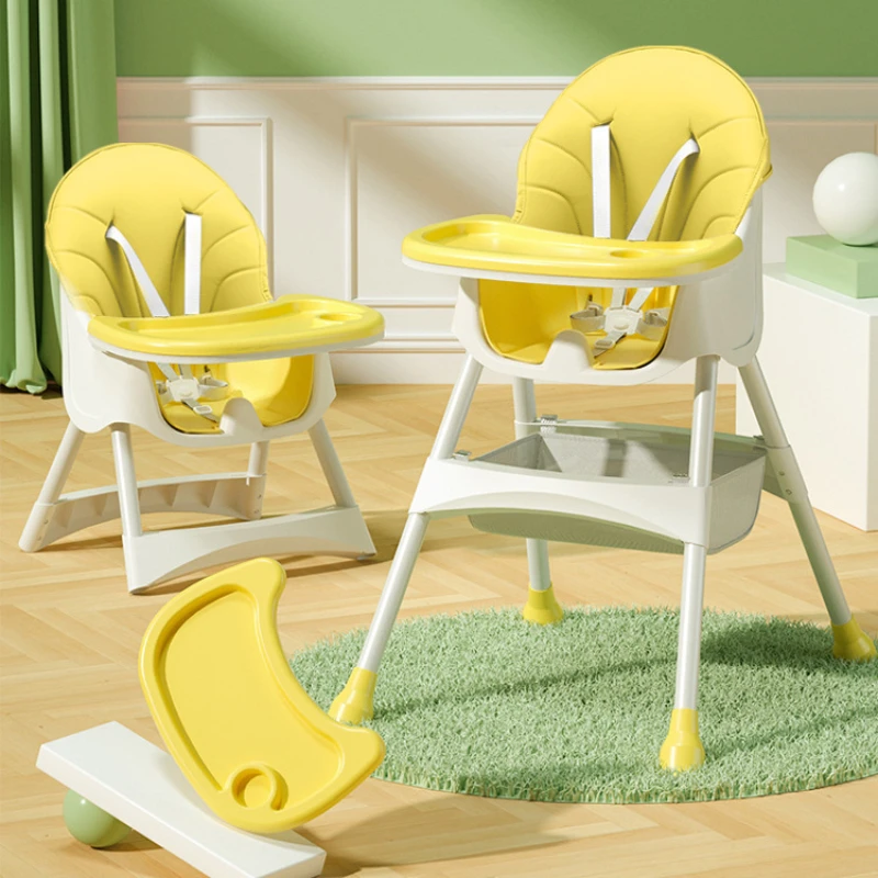 Adjustable Soft Baby Dining Chair for Children's Dining Adjustable Dining Chair Split Detachable Children's Dining Chair