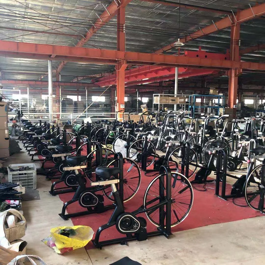 2026 Wholesale Professional Aerobic Training Air Bike: Factory-Direct High-Quality & Durable Gym Fitness Equipment.promote Sales