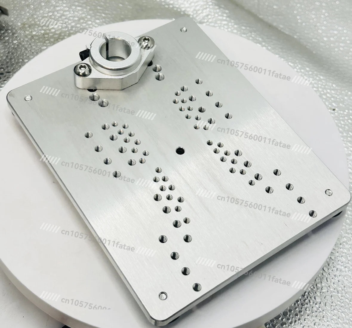 Aluminum Alloy Precision Clock Table Drill Bottom Plate, DIY Model More Than 40-100 Kinds of Optical Slide Table Used Together