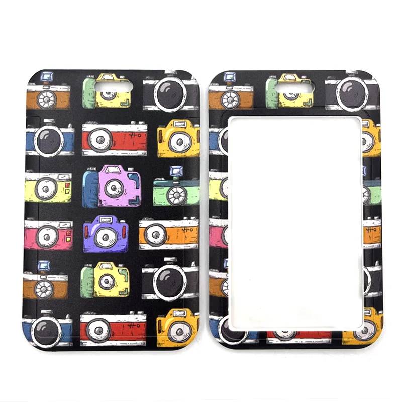 Grappige Camera Art Cartoon Anime Mode Lanyards Bus Id Naam Werk Kaarthouder Accessoires Decoraties Kids Geschenken