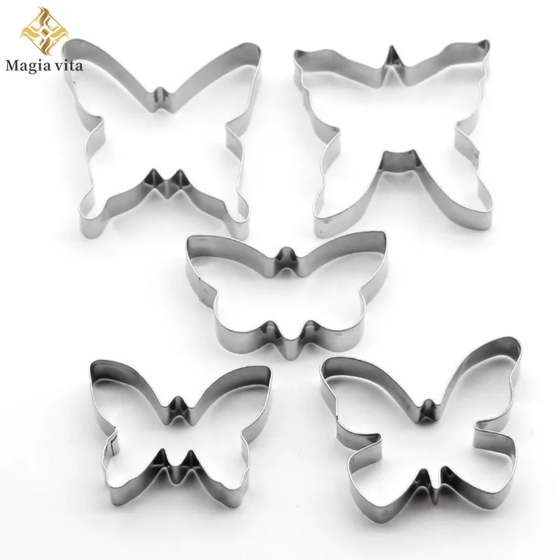 

Pastry Butterfly Molds Fondant Mold Biscuit Cookie Cutter For Cake Decorating Tools Chocolate Moulds Wedding Kitchen Accessories