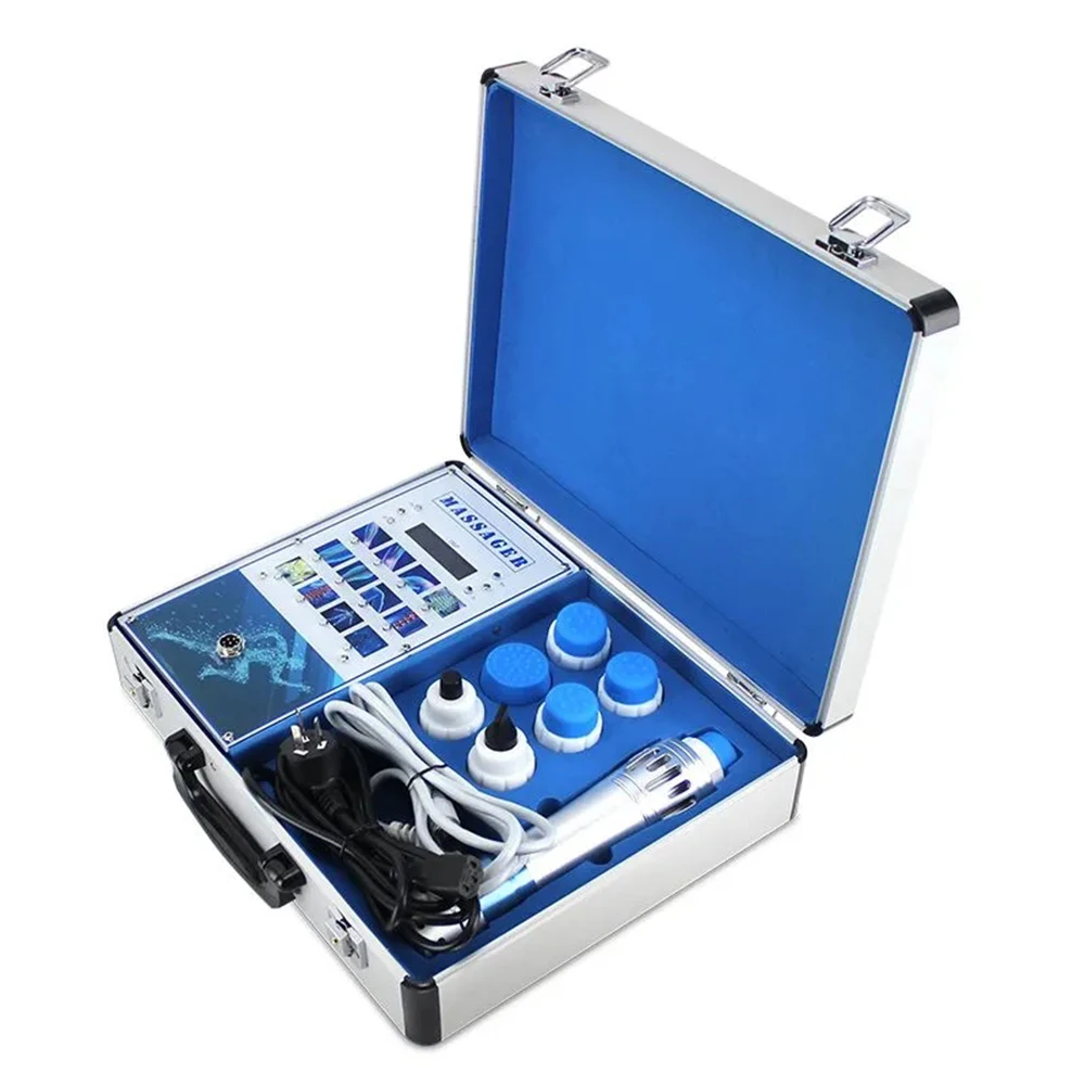 AOK NEW Touch Screen Shockwave Therapy Machine With 7 Heads ED Treatment Pain Relief Lattice Shock Wave Physiotherapy Tool