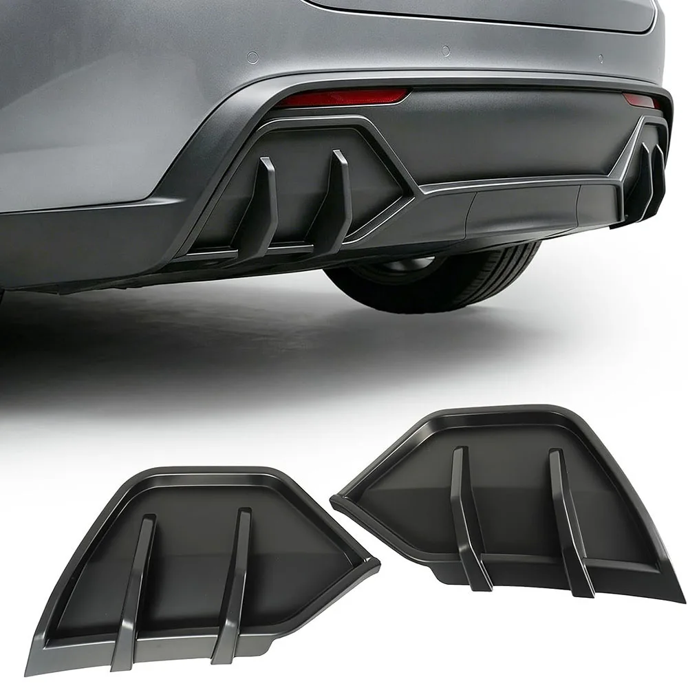 Rear Bumper Lip Diffuser for Tesla Model Y Juniper Premium 2026 Rear Lip Splitter Rear Lower Bumper Protector Guard Accessories