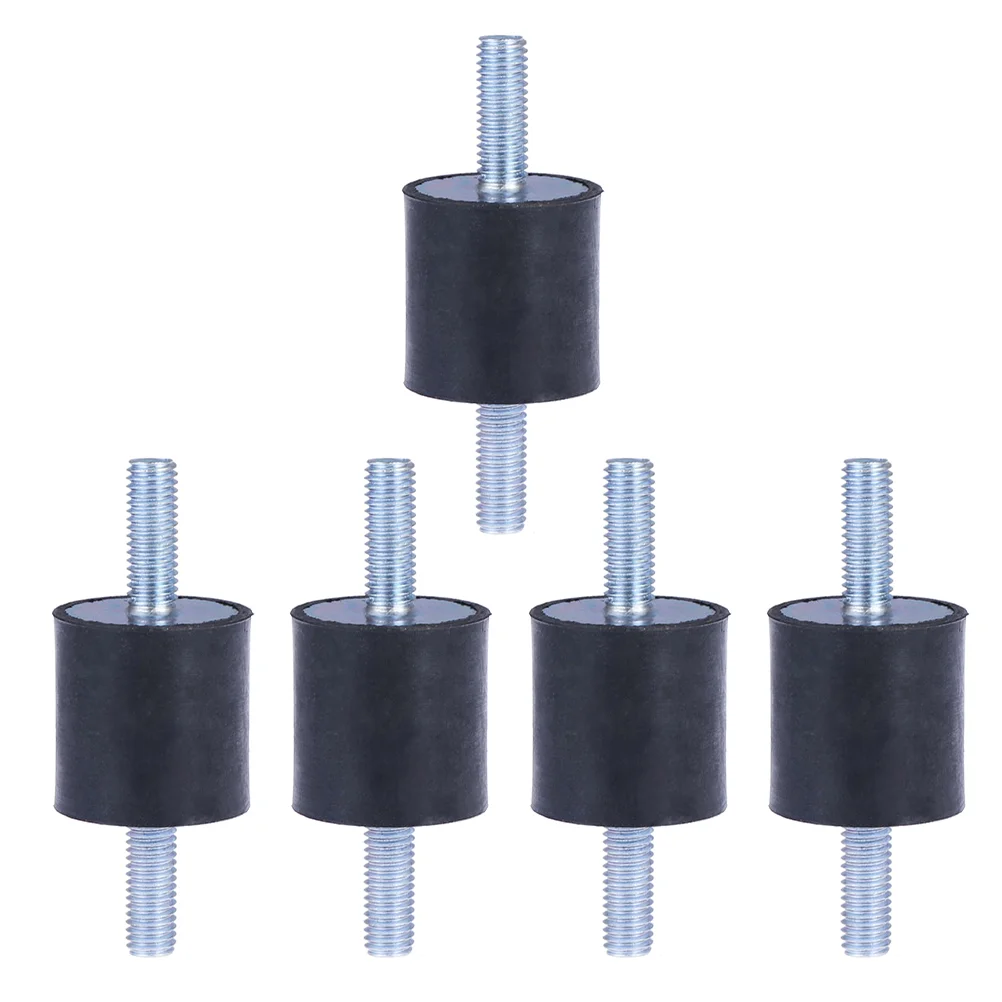 5 Pcs Motor Thread Rubber Shock Absorber Generator Compressor Accessories Engine Cradle Shocks Vibration Isolators