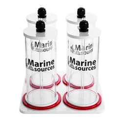 Marine Sources 0.8Liters 1.5Liter Acrylic Seawater Coral Nutrient Liquid Container Automatic Mixer Use Together with Dosing Pump