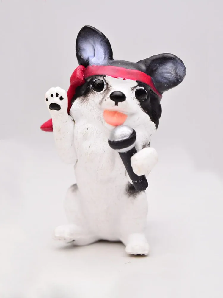 Pequeños animales en el cóctel 3 Gashapon - Figuras de gatitos borrachos - Juguetes coleccionables hechos a mano