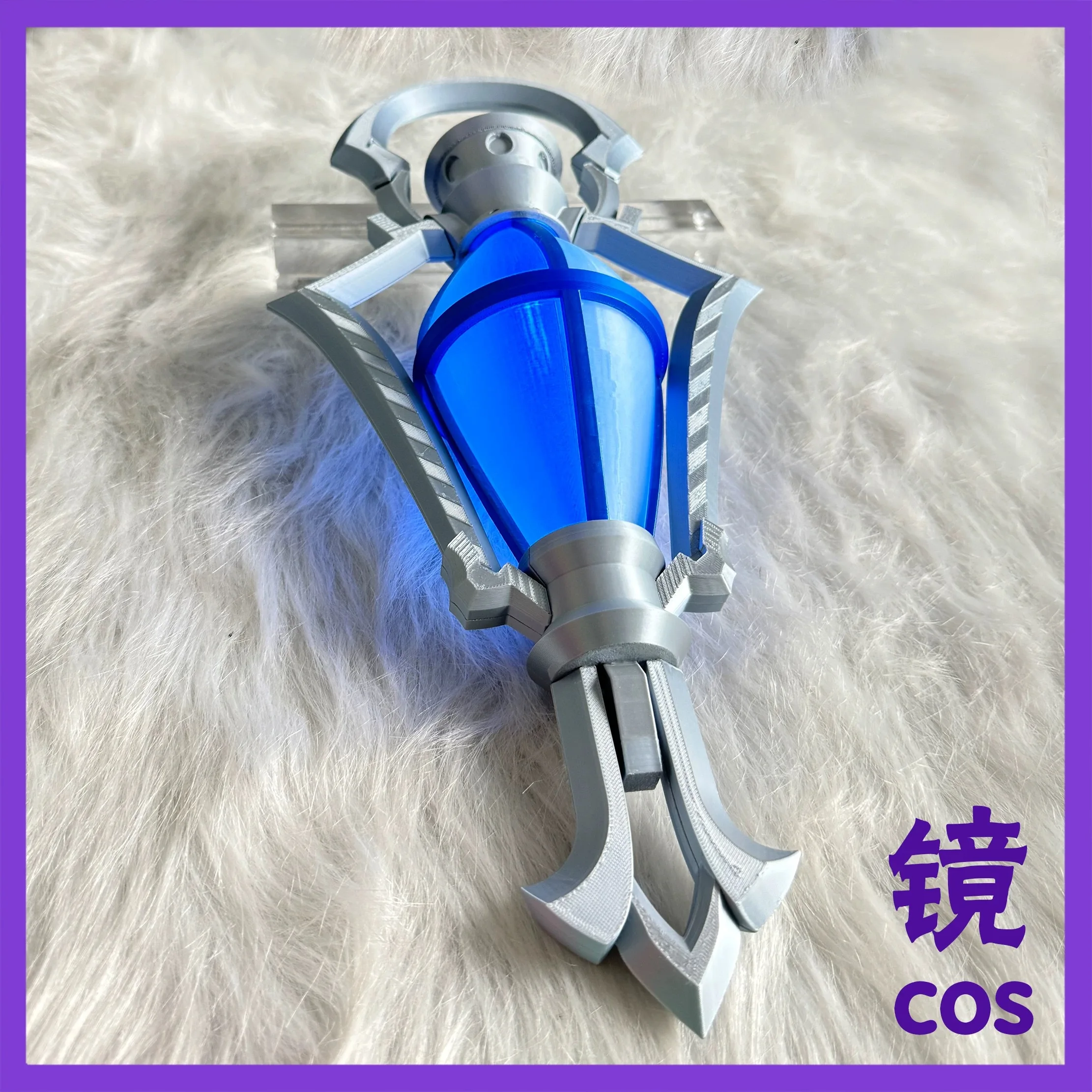 جينشين إمباكت فورليس فانوس محمول كوسبروب يتوهج في الظلام عنصر كهربائي أنيمي ملحق لعبة الهالوين أزياء تنكرية