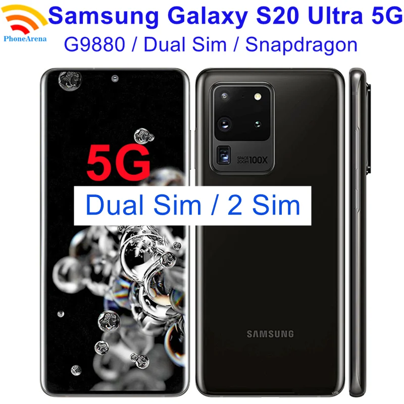 Samsung Galaxy S20 Ultra 5G G9880 Dual Sim 6.9