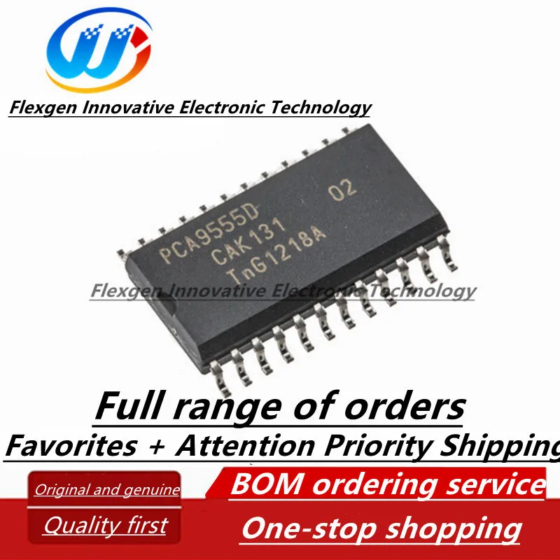 PCA9555D package SSOP-24 I/O expander IC chip