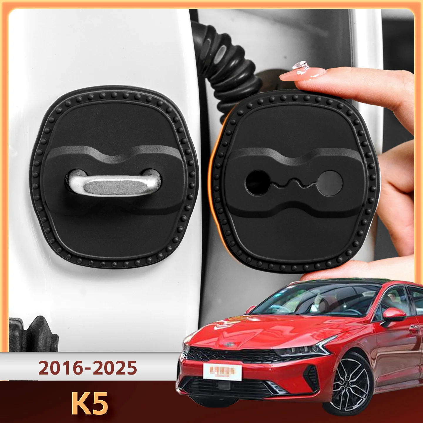 2/4Pcs Silicone Car…