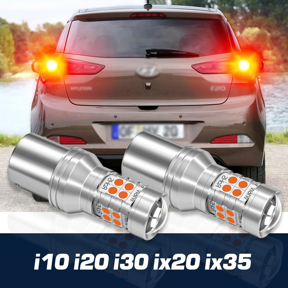 

2pcs LED Brake Light Canbus Accessories For Hyundai i10 i20 i30 ix20 ix35 2007 2008 2009 2010 2011 2012 2013 2014 2015 2016