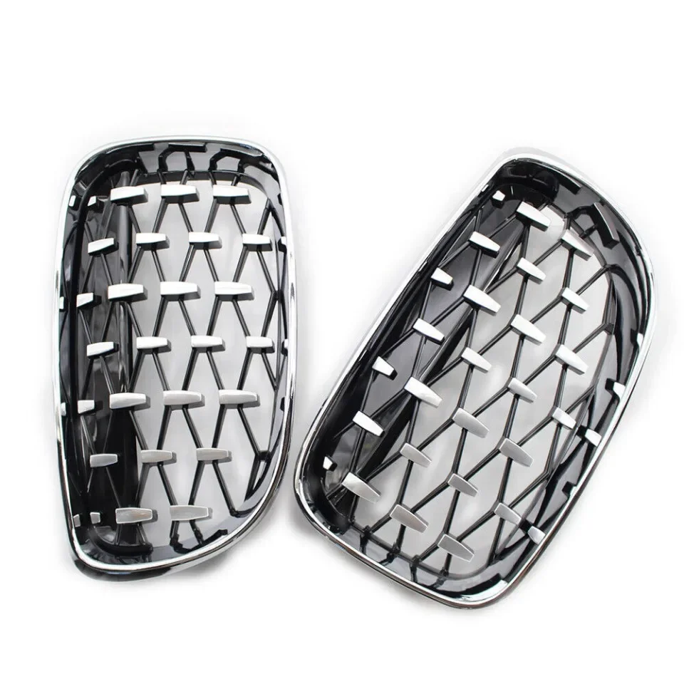 Für bmw e81 e87 e82 e88 128i 130i 135i Auto Front stoßstange Nieren gitter Renn gitter Gitter glänzend schwarz Doppel latten Grill 07-11 – Detail 13