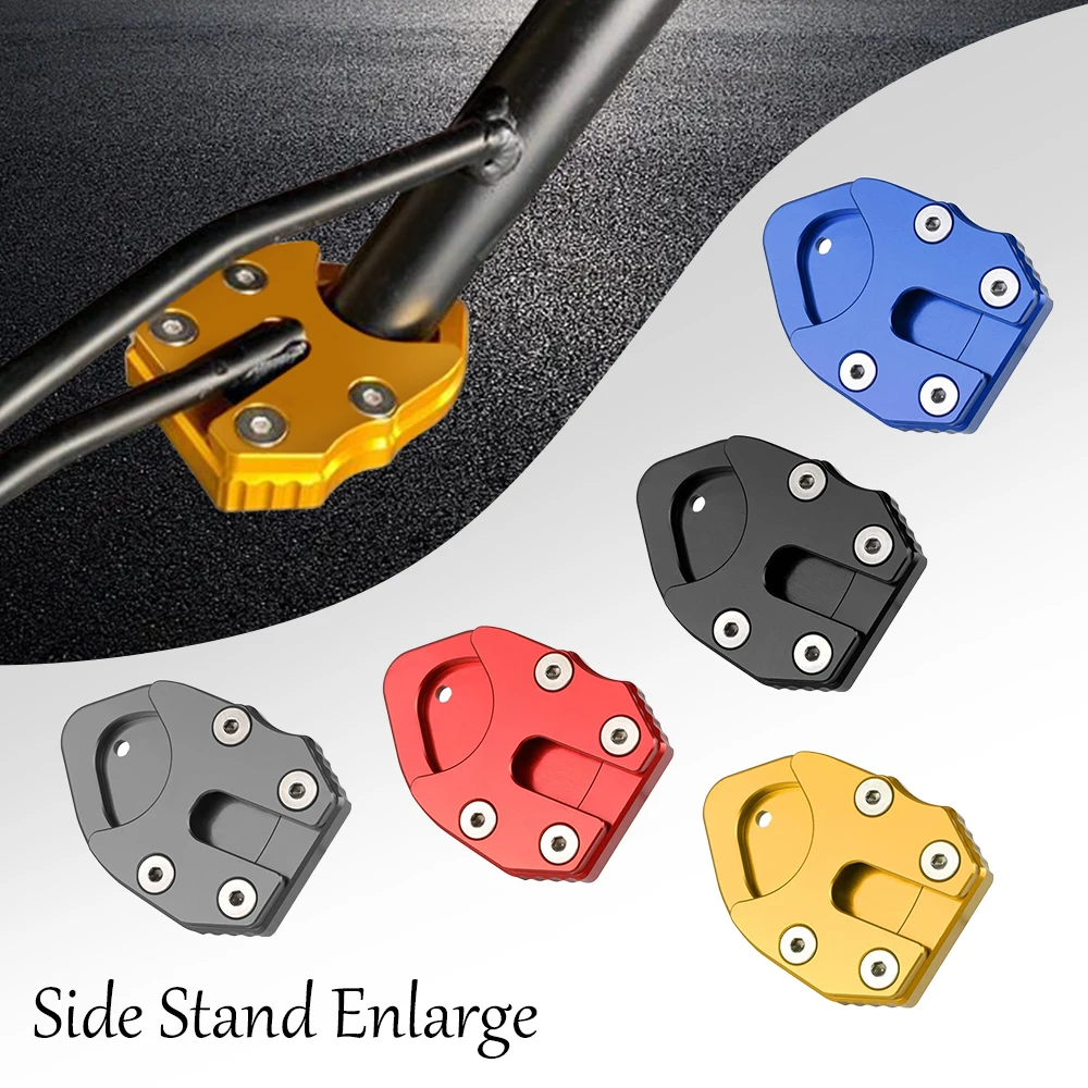 Motorcycle Kickstand Foot Side Stand Extension Pad Support Plate For SYM MAXSYM TL 508 TL508 2020 2021 2022 2023 Accessories