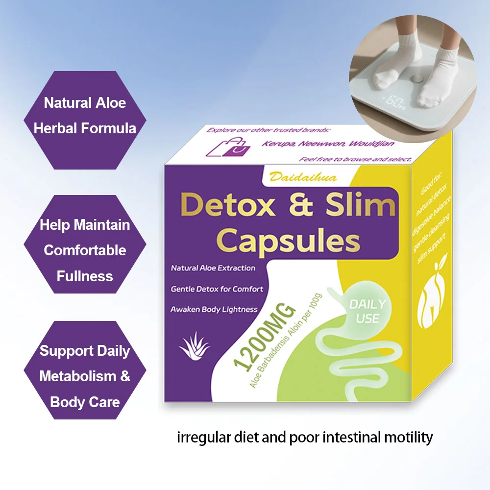 Daidaihua Aloe Enzyme Capsules, Intestine Purification, Metabolic Regulation, Digestive Comfort, Vitality & Gentle Body Care