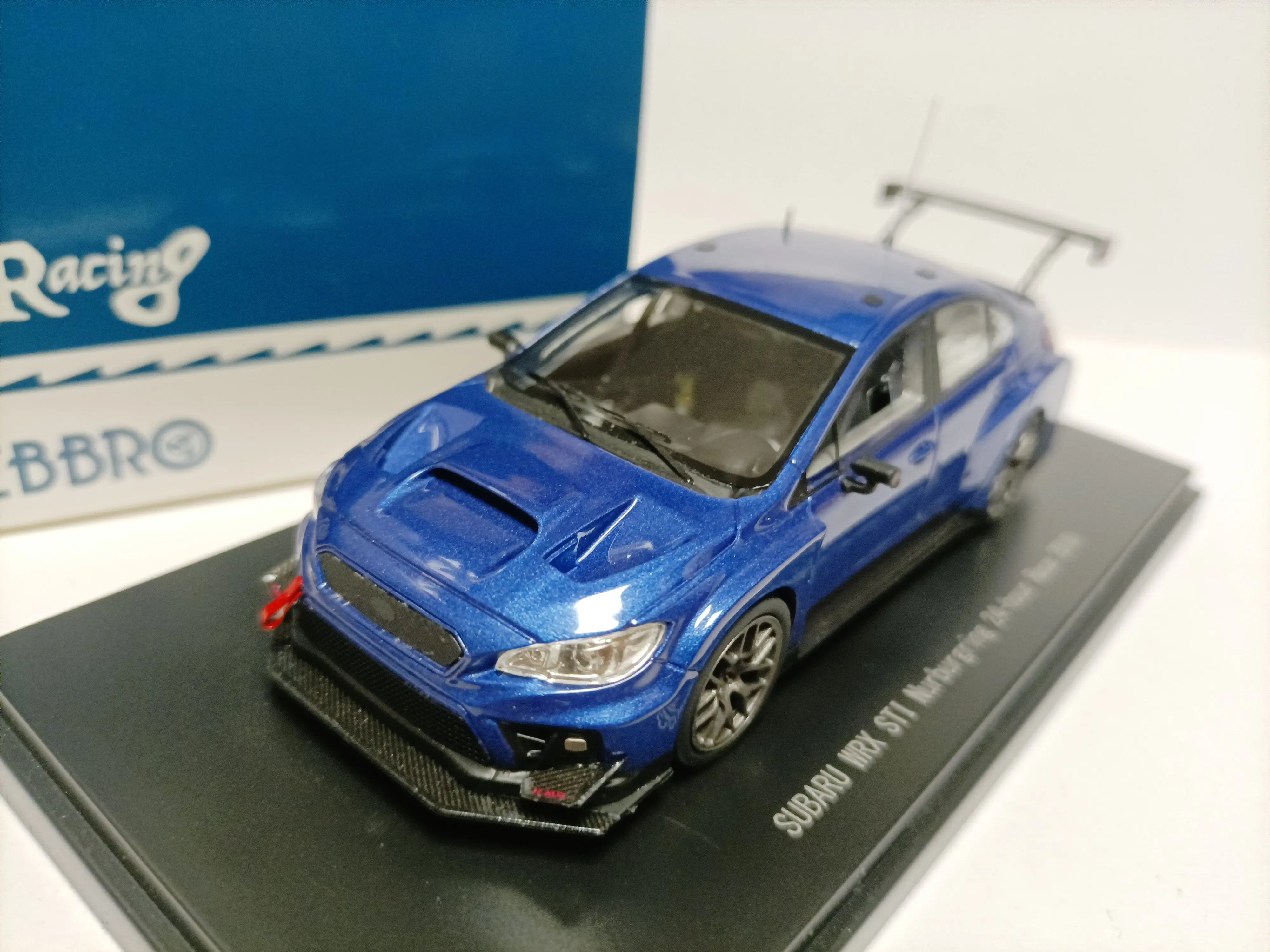 Ebbro 1:43 Scale Subaru WRX STI 2019 Impreza Force Version Modified Sports Car Resin Car Model Collectible Gift Display