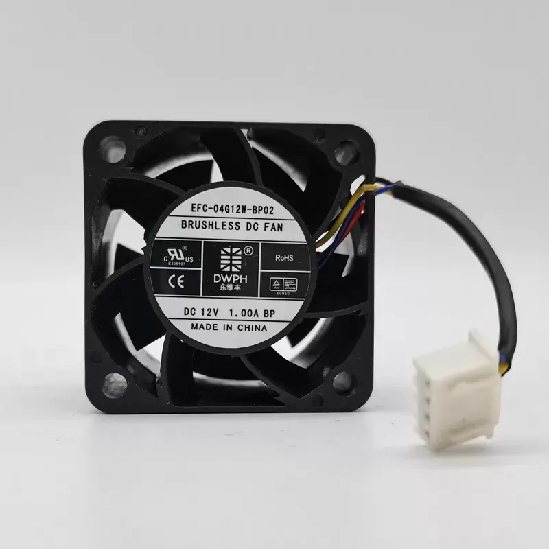 for DWPH Dongweifeng 4028 12V 1.00A EFC-04G12W-BP01/02 Ball Bearing Violent Cooling Fan