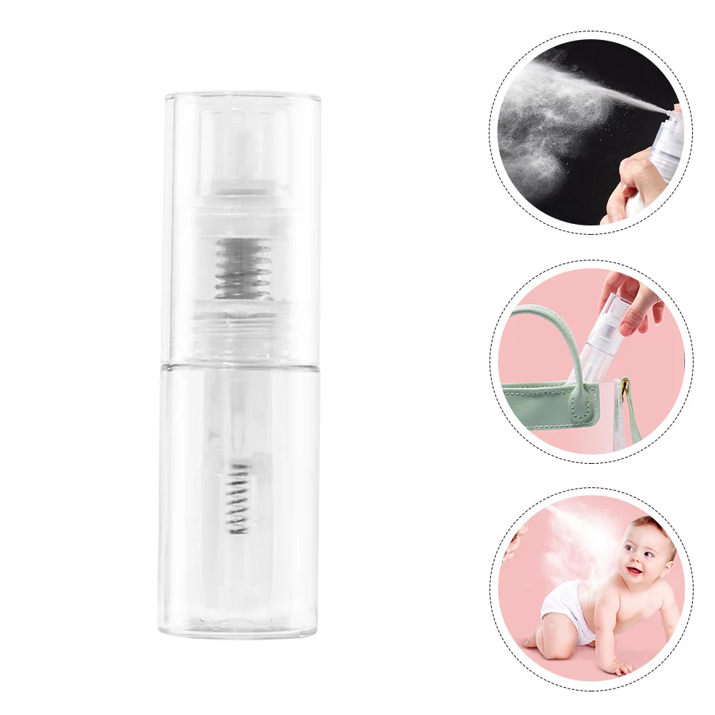 Dry Powder Bottle Spray Transparent Small Sub Loose Case Plastic Infant Talcum Baby Dispenser