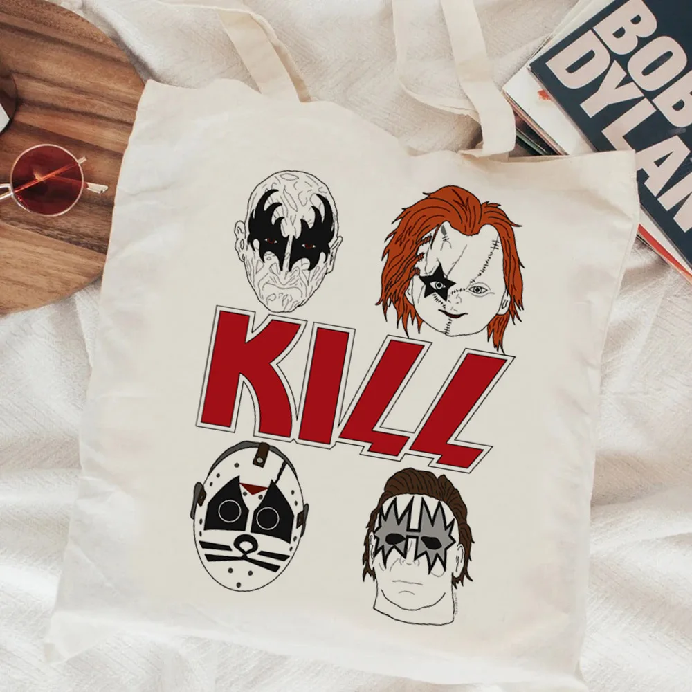 Chucky shopping bag shopping recycle bag bolso jute bag tote bag fabric boodschappentas reciclaje tote sac toile