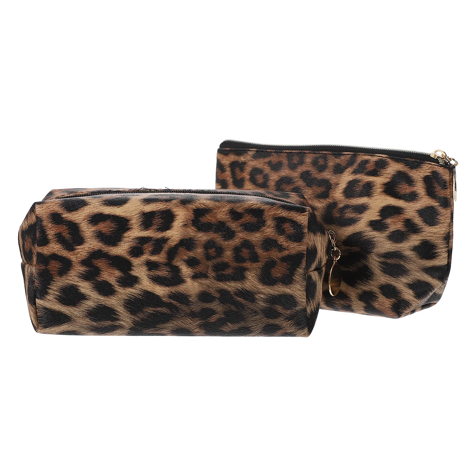 

Large Capacity Makeup Bag Leopard Travel Bags Toiletry Portable Printed