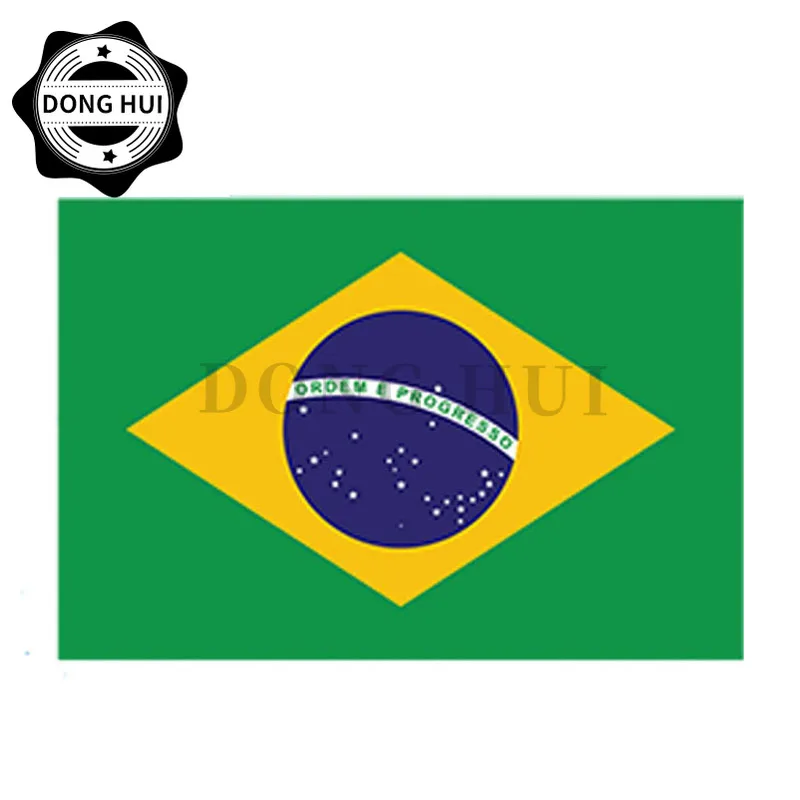 Brazil Car Sticker Ayrton SENNA Racer Lovers Motorcycle Refrigerator Helmet Laptop Skateboard Mug Decal