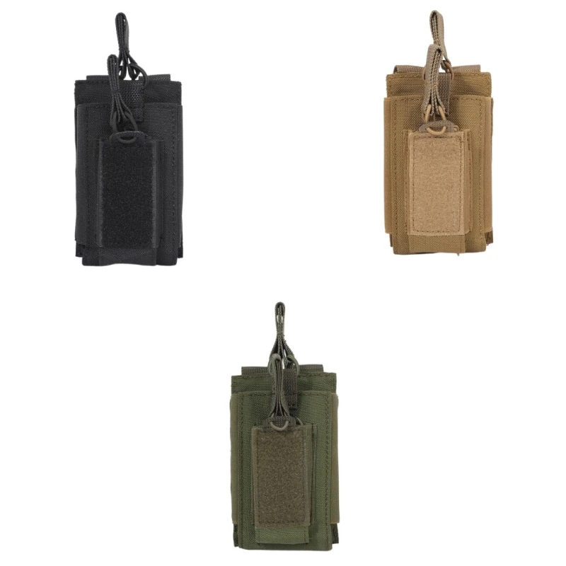 Hunting Edc three gun magazine bag Molle system accessory M4 M14 M16 AK AR GL universal magazine