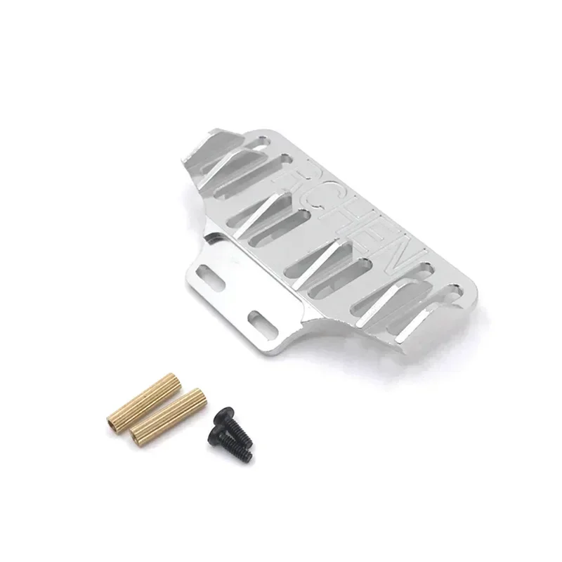 Asa traseira do pára-choque traseiro de metal para Wltoys 284131   K969 K989 K999 P929 MINI-Q RC01 1/28 RC Car Upgrade Parts Acessórios