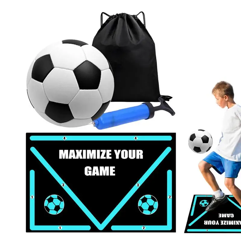 

Football Footstep Training Mat Football Footstep Training Mat Kit L-Shaped Design Player Equipment For A Variety Of Training